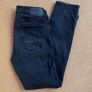PacSun black denim slim fit jeans